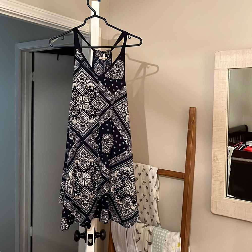 Comfy casual handkerchief dress